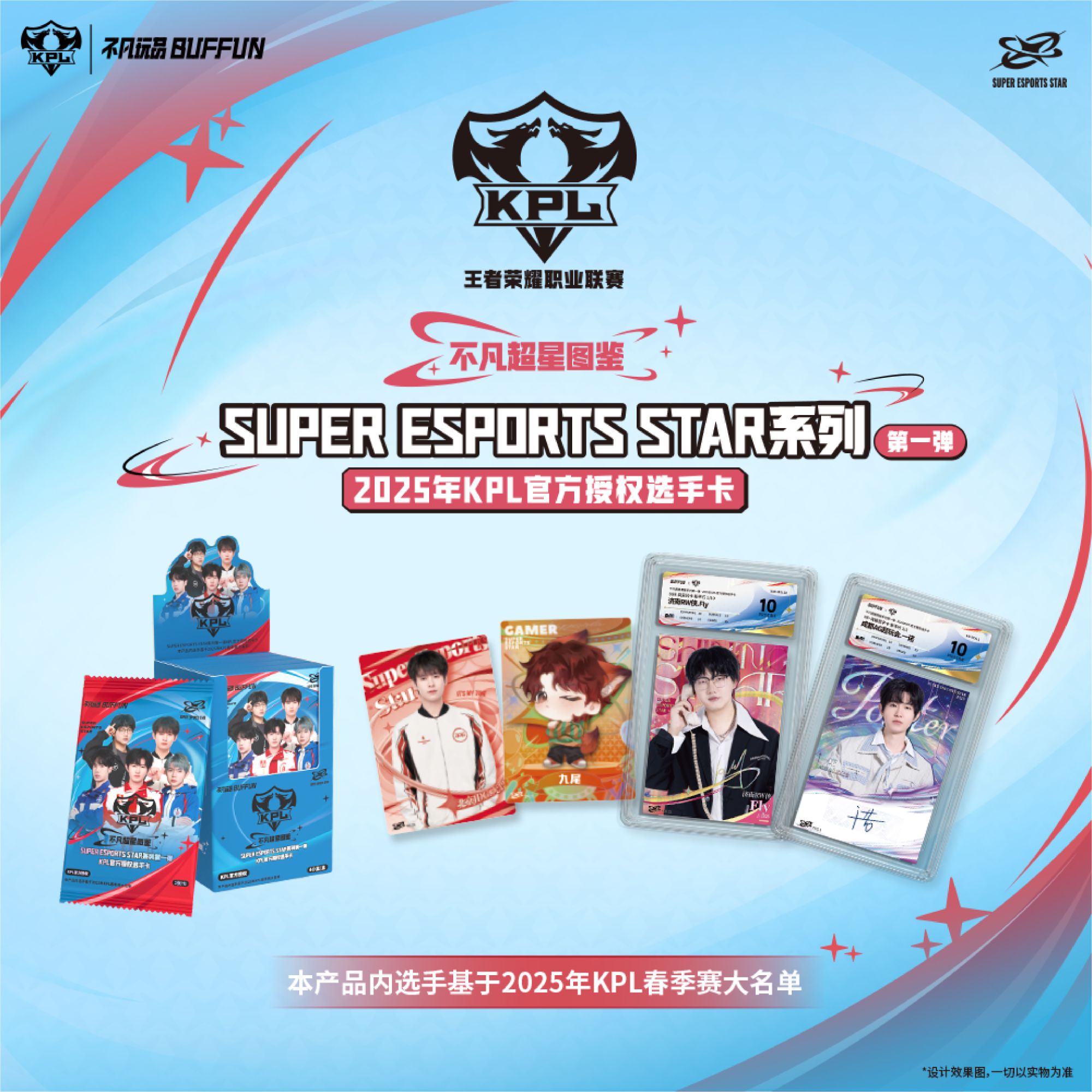【AG招商日记】【推推】SUPERESPORTS STAR系列-2025年KPL选手卡