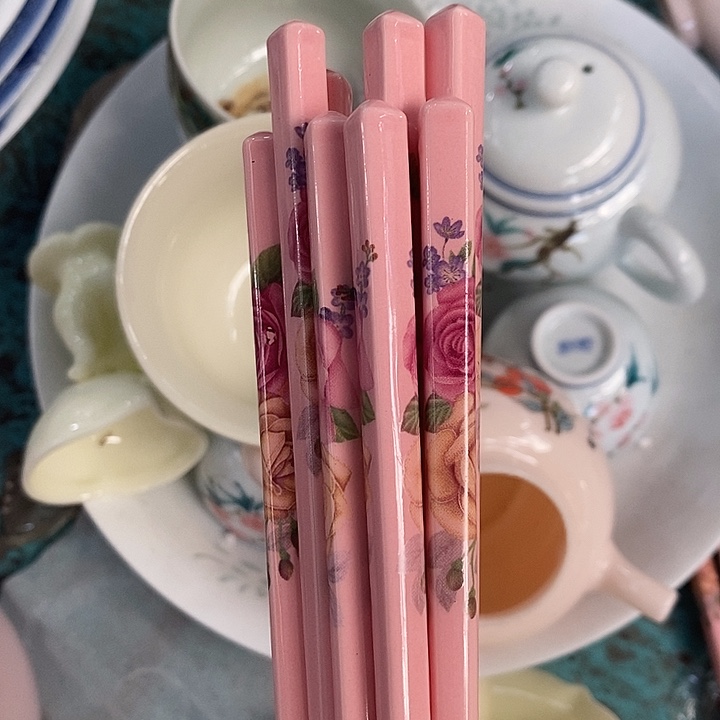 摆件陶红稀土筷子 拍一发十