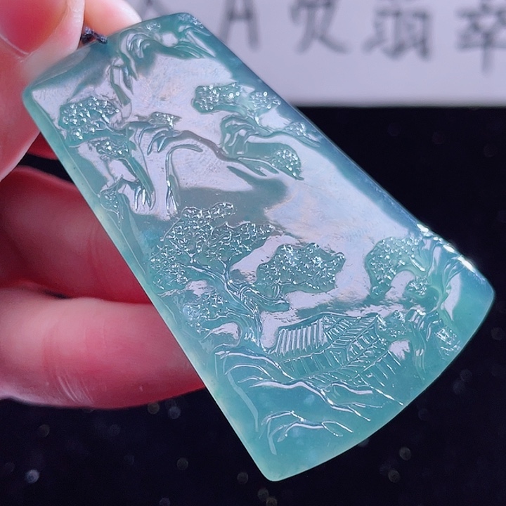 翡翠颈饰未镶嵌999999999