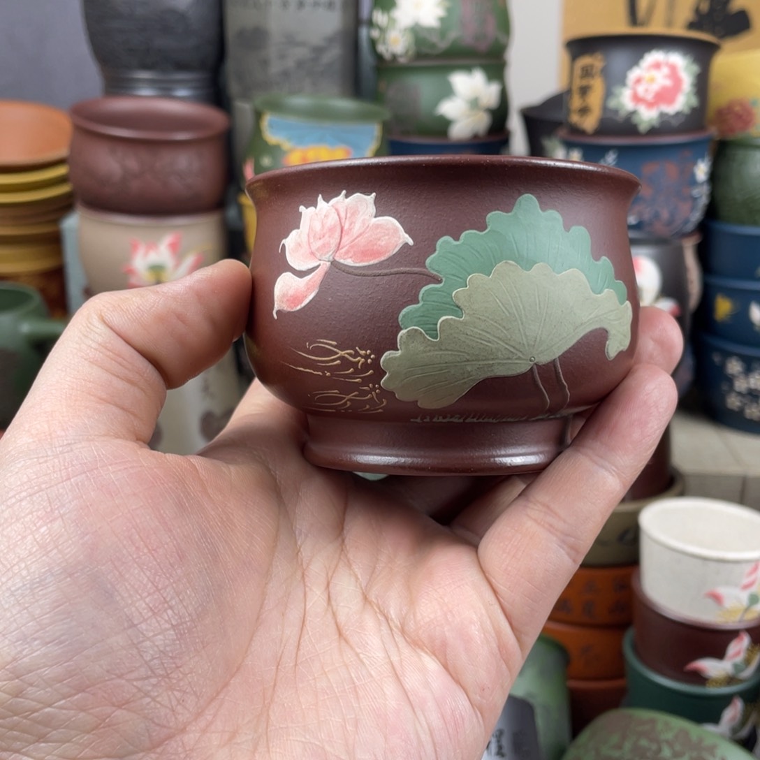 紫砂茶杯紫砂茶杯