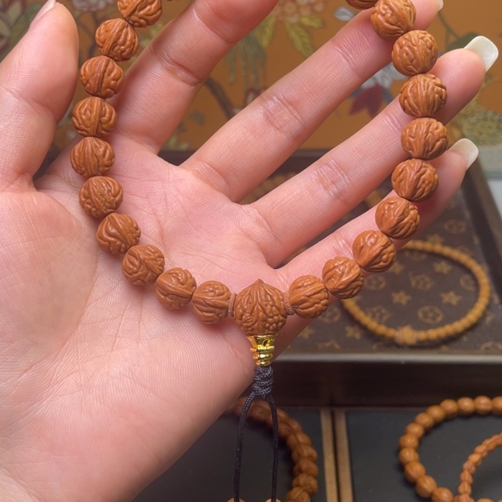 桃核手串龙纹涛哥