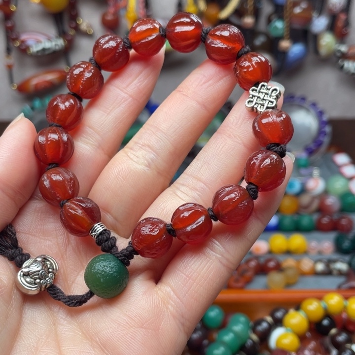 玛瑙/玉髓手链未镶嵌