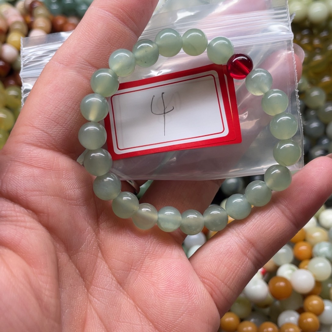 蛇纹石玉未镶嵌手串