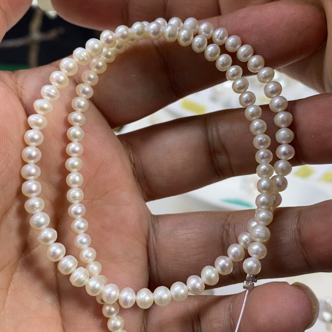 媛***李淡水珍珠合金项链