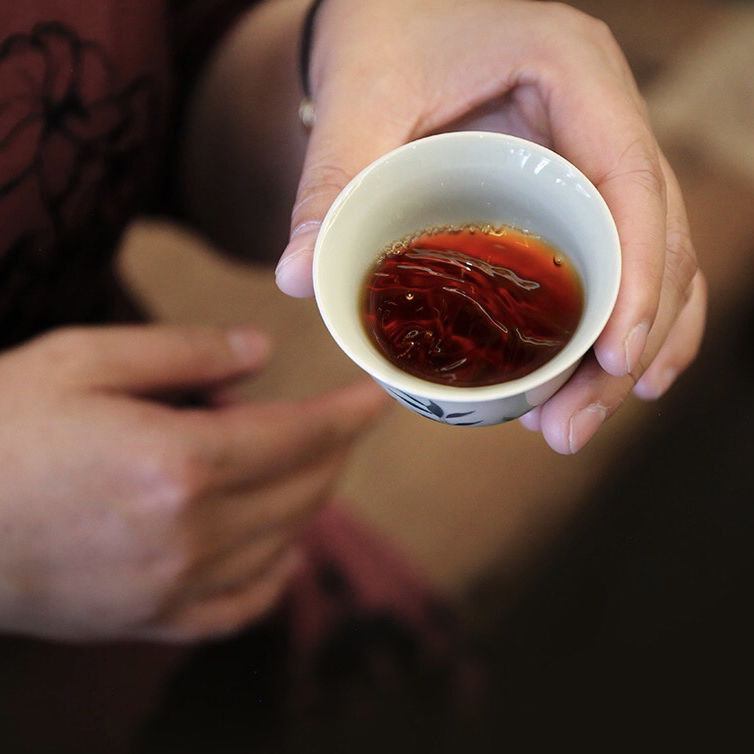  【铜箐河】易武普洱茶熟茶  饼茶 357g