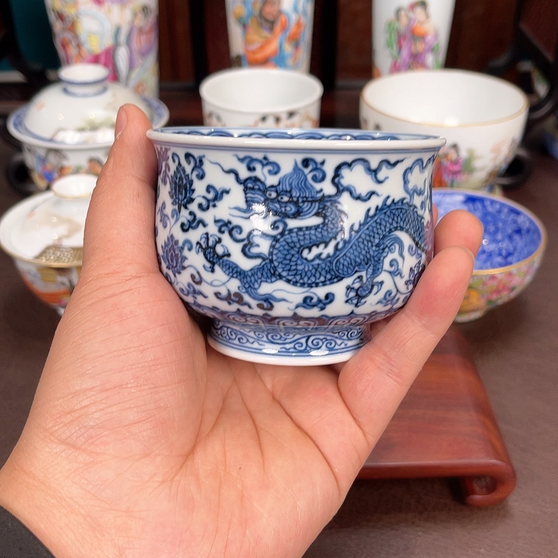 杯景德镇瓷器全手工制作