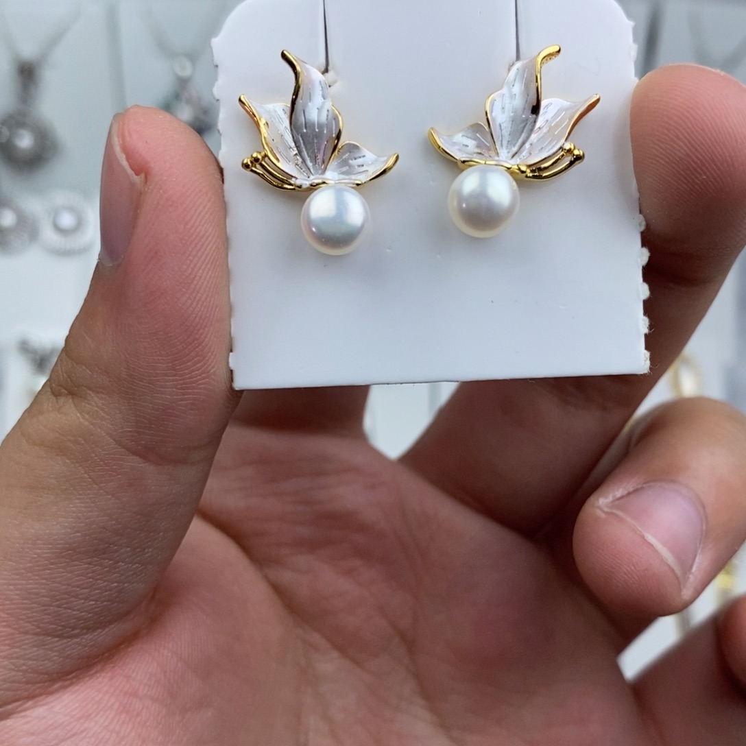 耳饰淡水珍珠未镶嵌