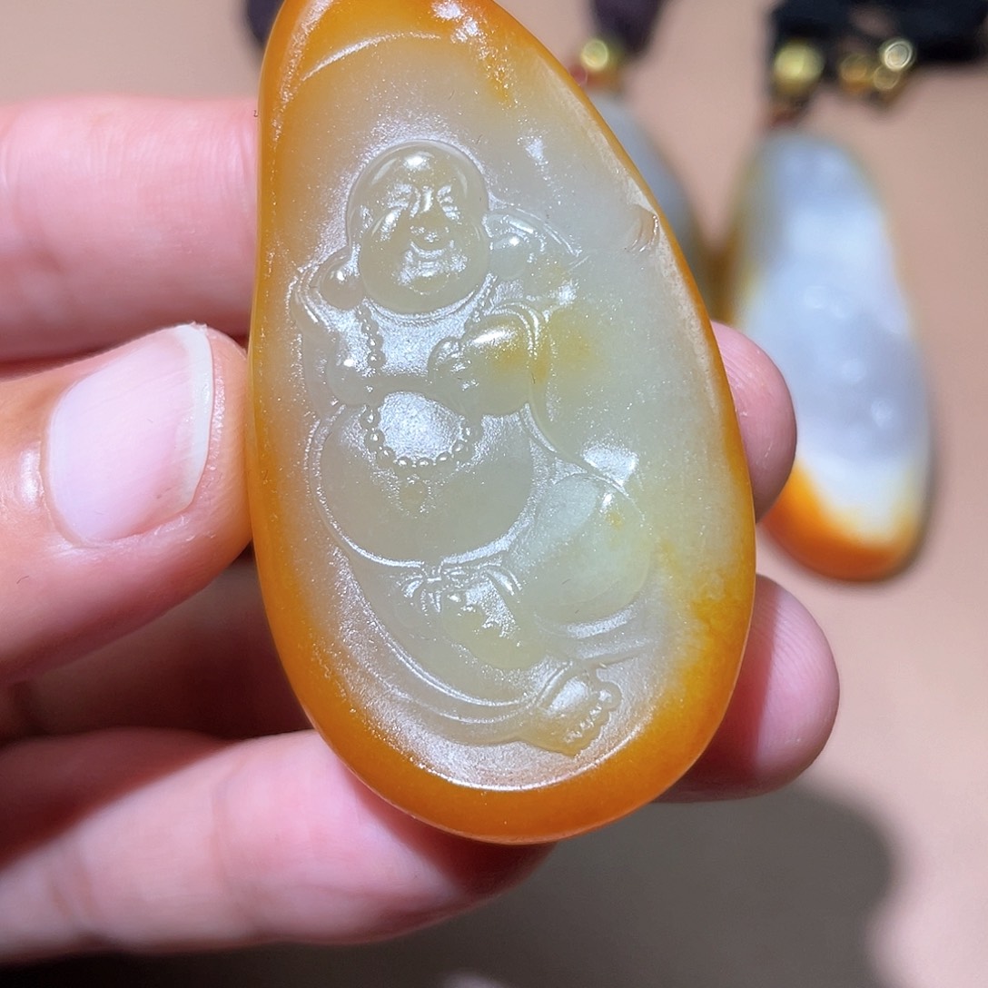 和田玉颈饰未镶嵌A7 