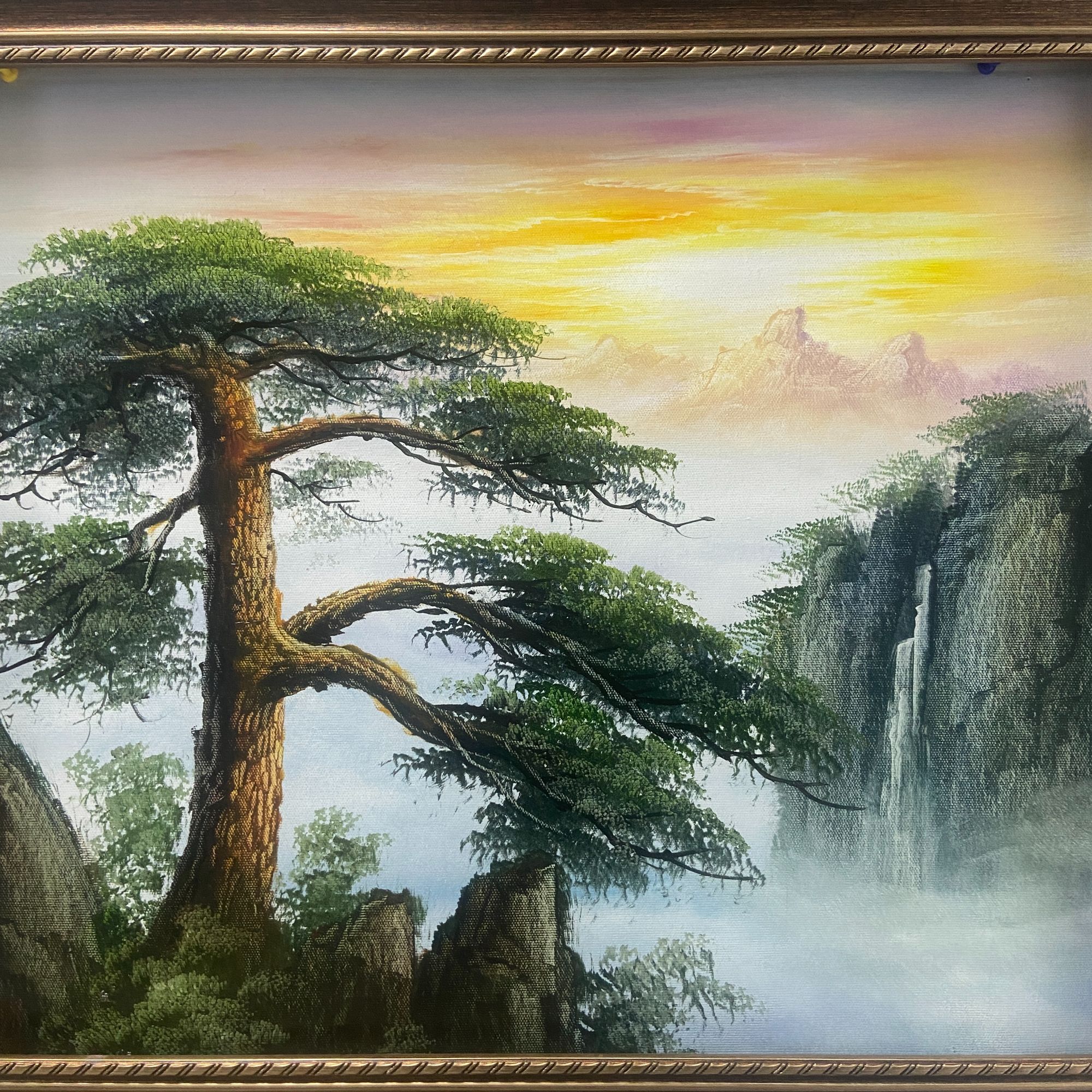 刘军刀画作品 画芯尺寸50x60公分