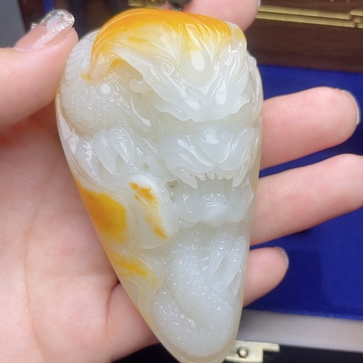 和田玉未镶嵌挂件T