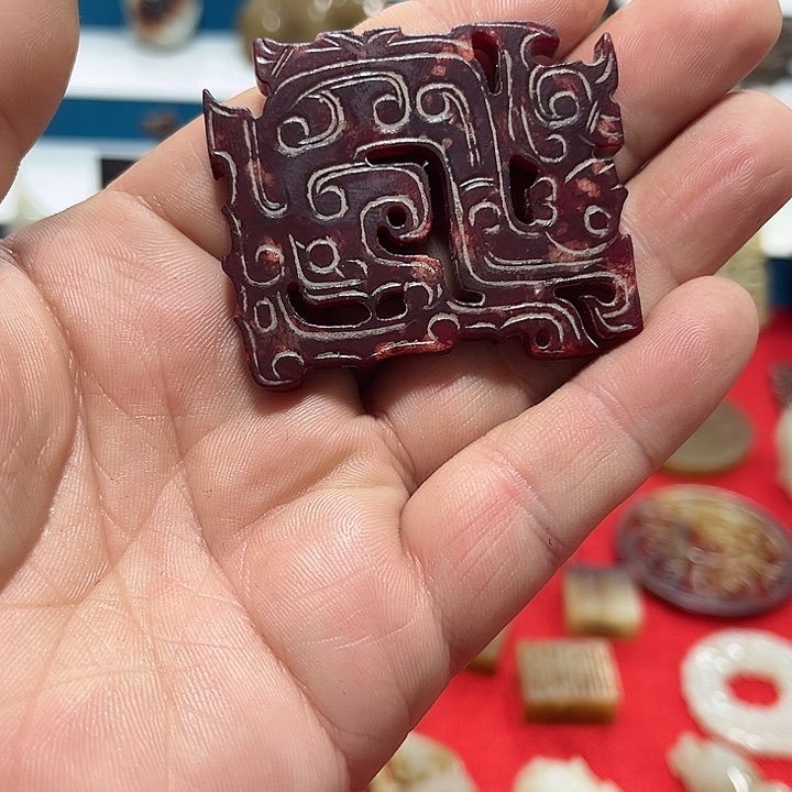 和田玉挂件未镶嵌上*