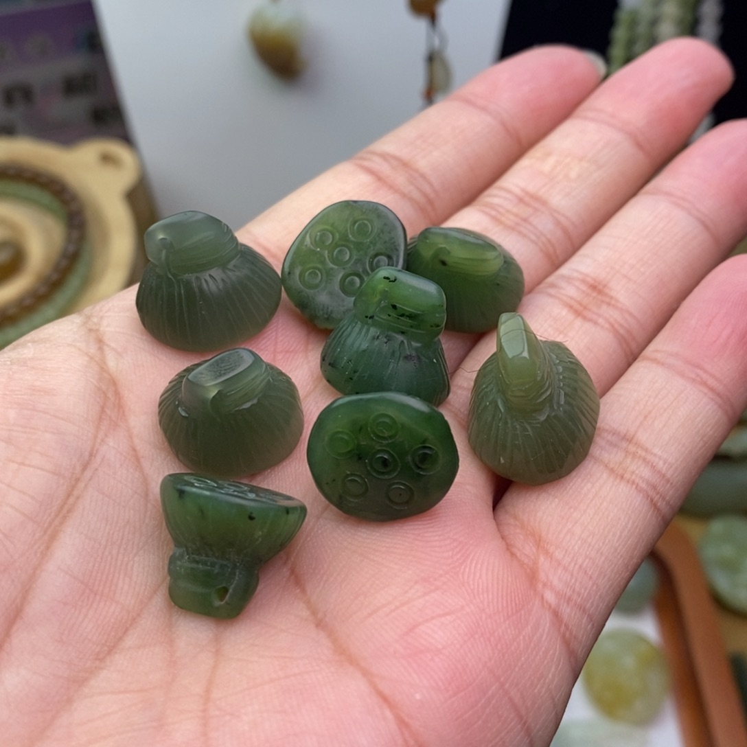 和田玉未镶嵌颈饰多样性发货拍一发