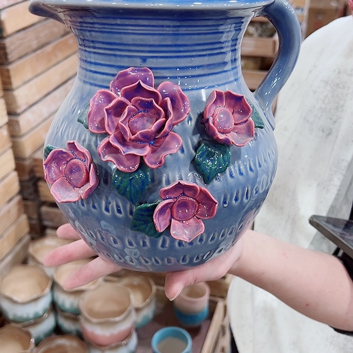 有孔，凑单福利满10元发货陶瓷多肉花盆！