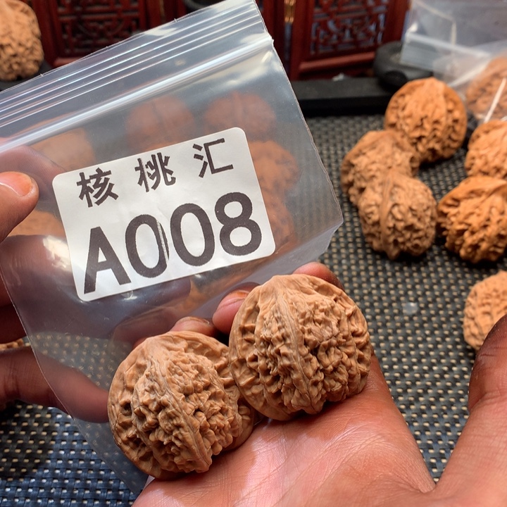 吊坠文玩核桃望月