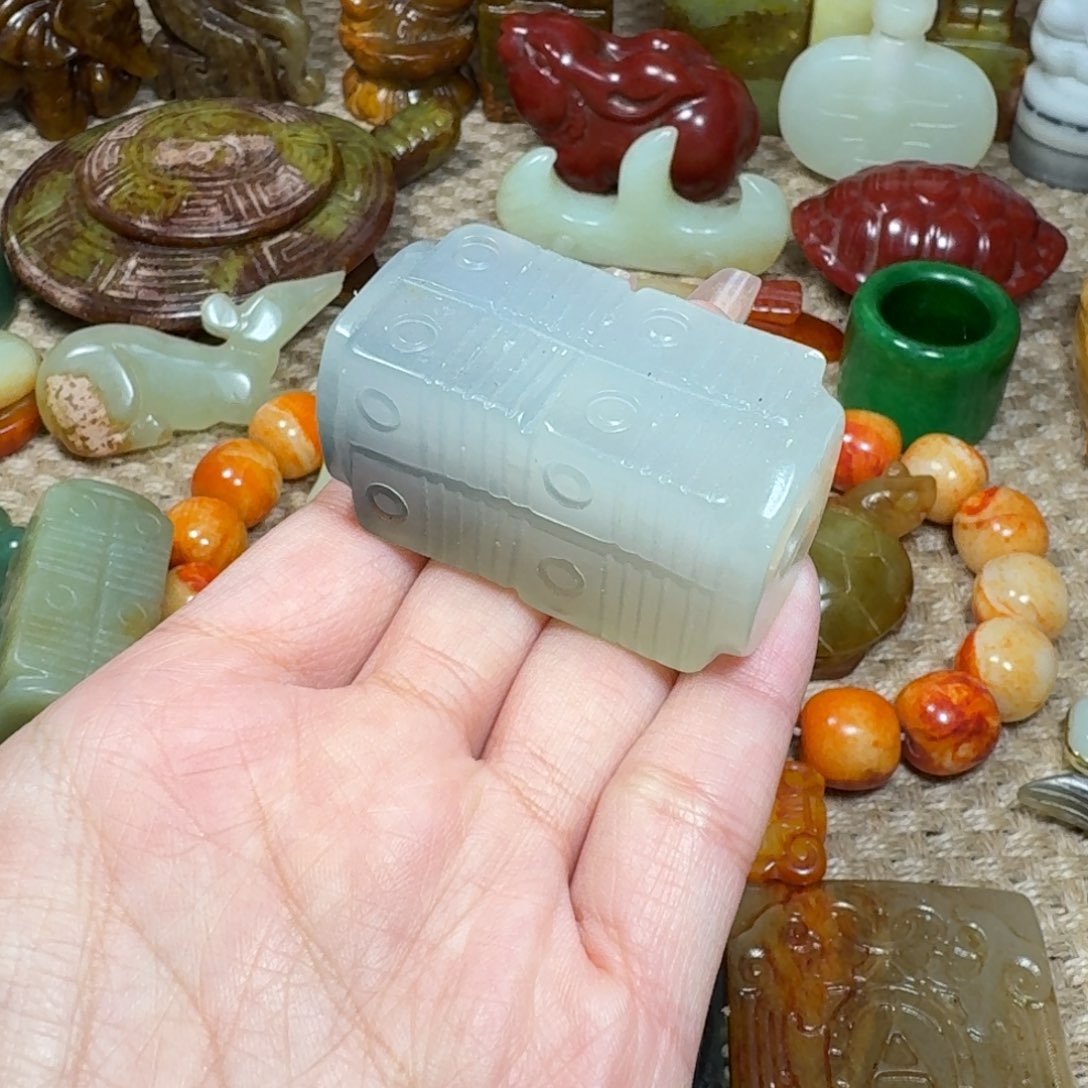 吊坠白玉菩提挂件