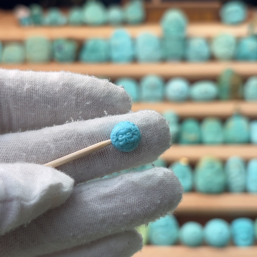 绿松石未镶嵌配饰