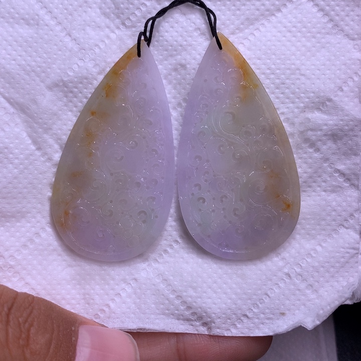 定制翡翠未镶嵌水滴