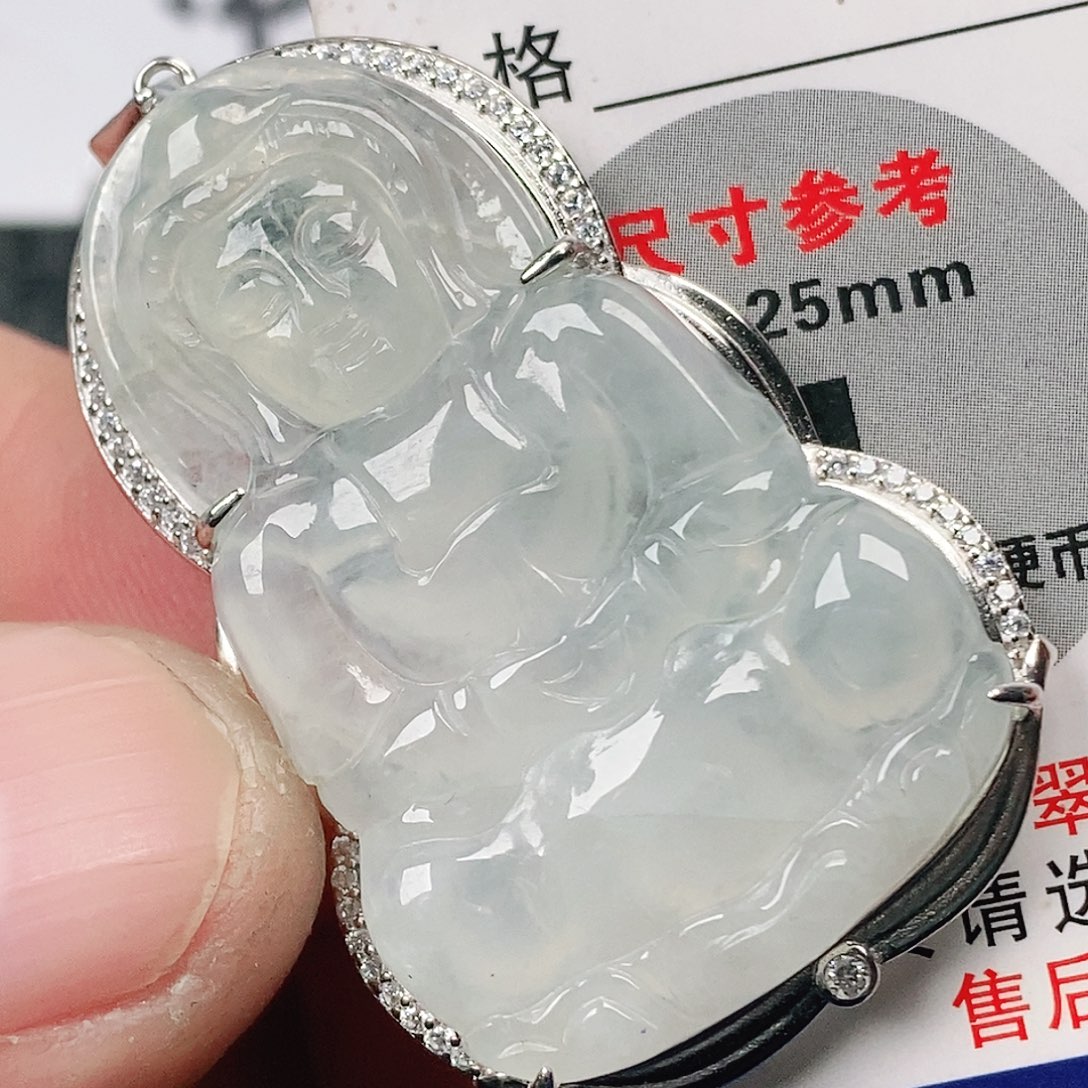 翡翠吊坠(不含链)未镶嵌