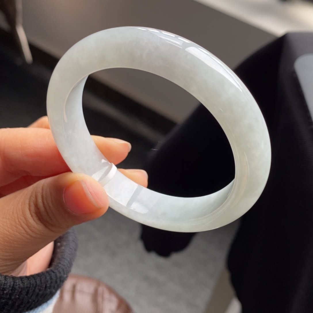 翡翠手镯未镶嵌23号53.7-12.8-8