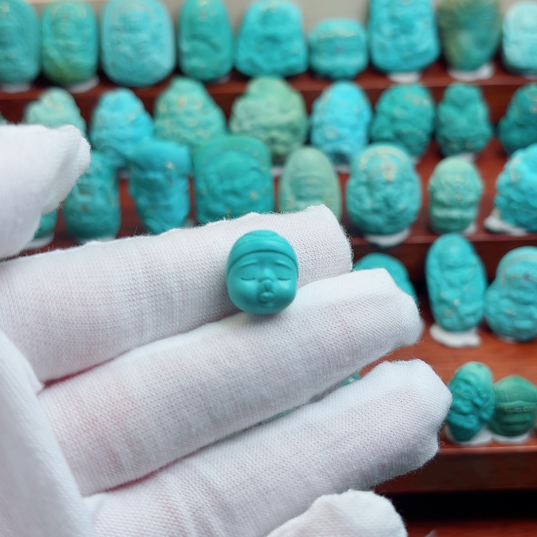 绿松石未镶嵌配饰