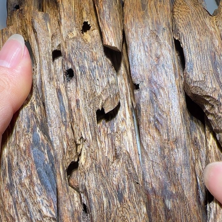 手把件沉香海南老白棋块料157克