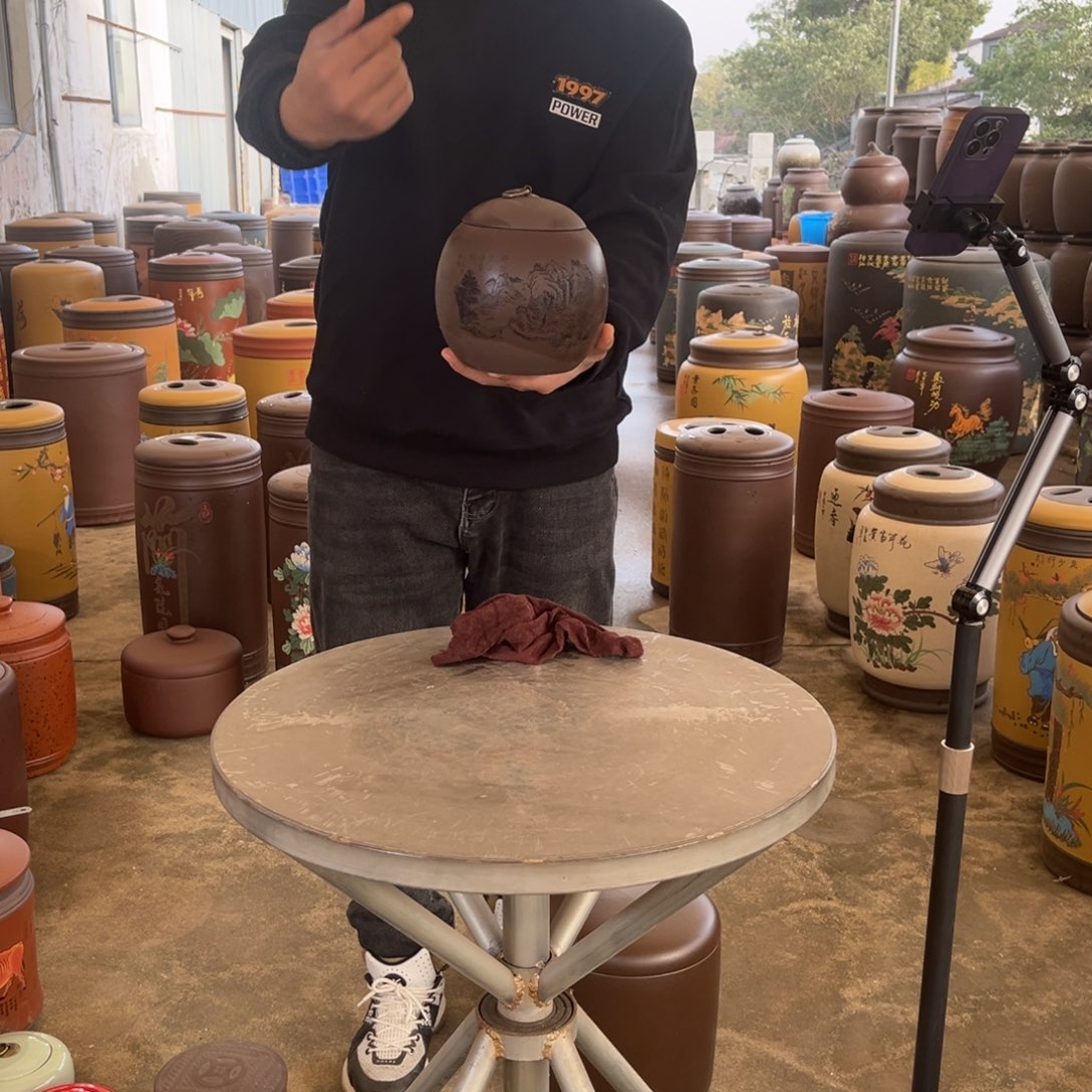 紫砂茶叶罐紫砂罐