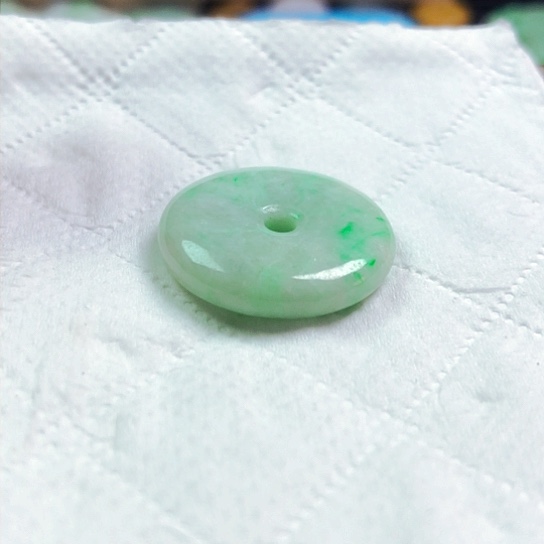 翡翠颈饰未镶嵌辫****）吊坠