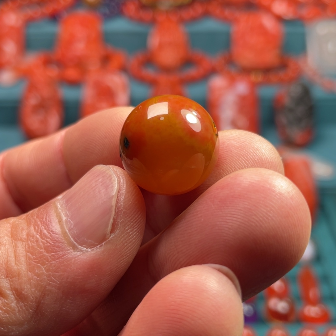 南红玛瑙未镶嵌原矿保山南红配饰17+