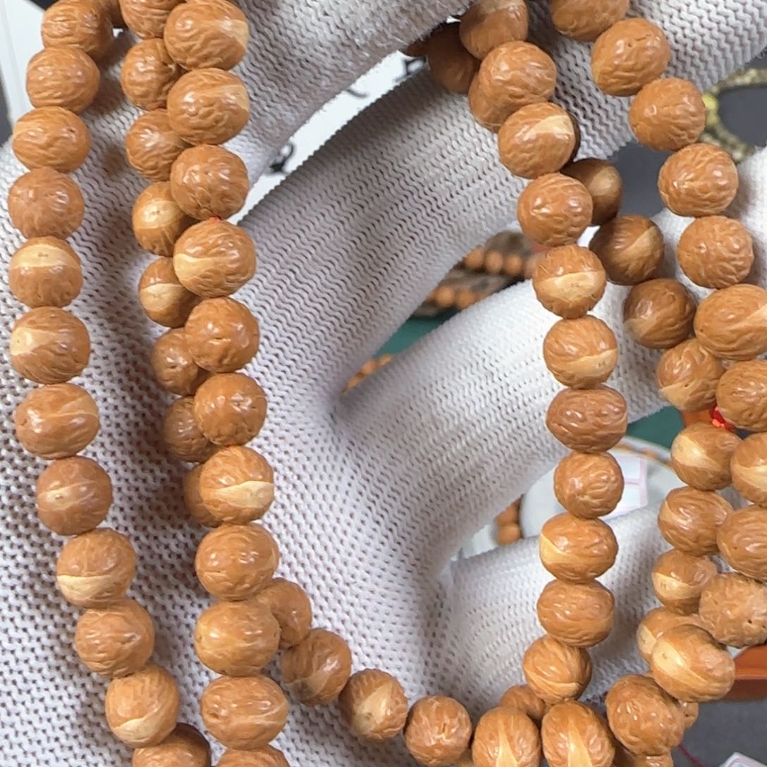 莲花菩提手串莲师酸枣核福利108