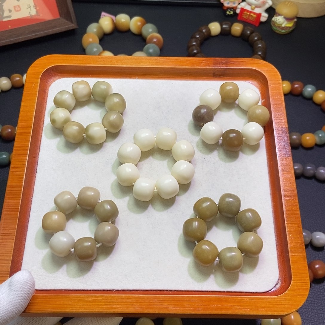 手串菩提根/象牙果卡14微瑕手捻一物一拍580