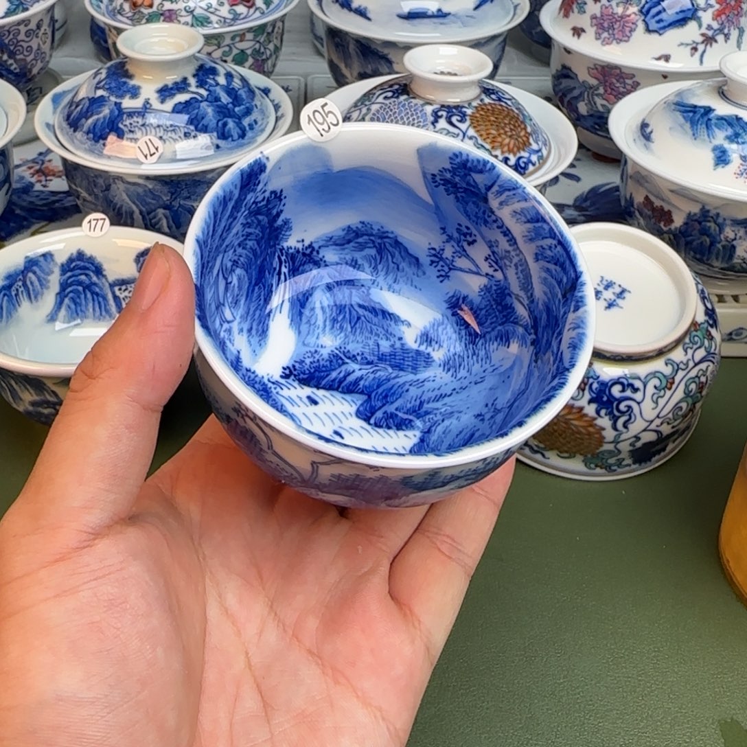 彦祖纯手工手绘茶具193