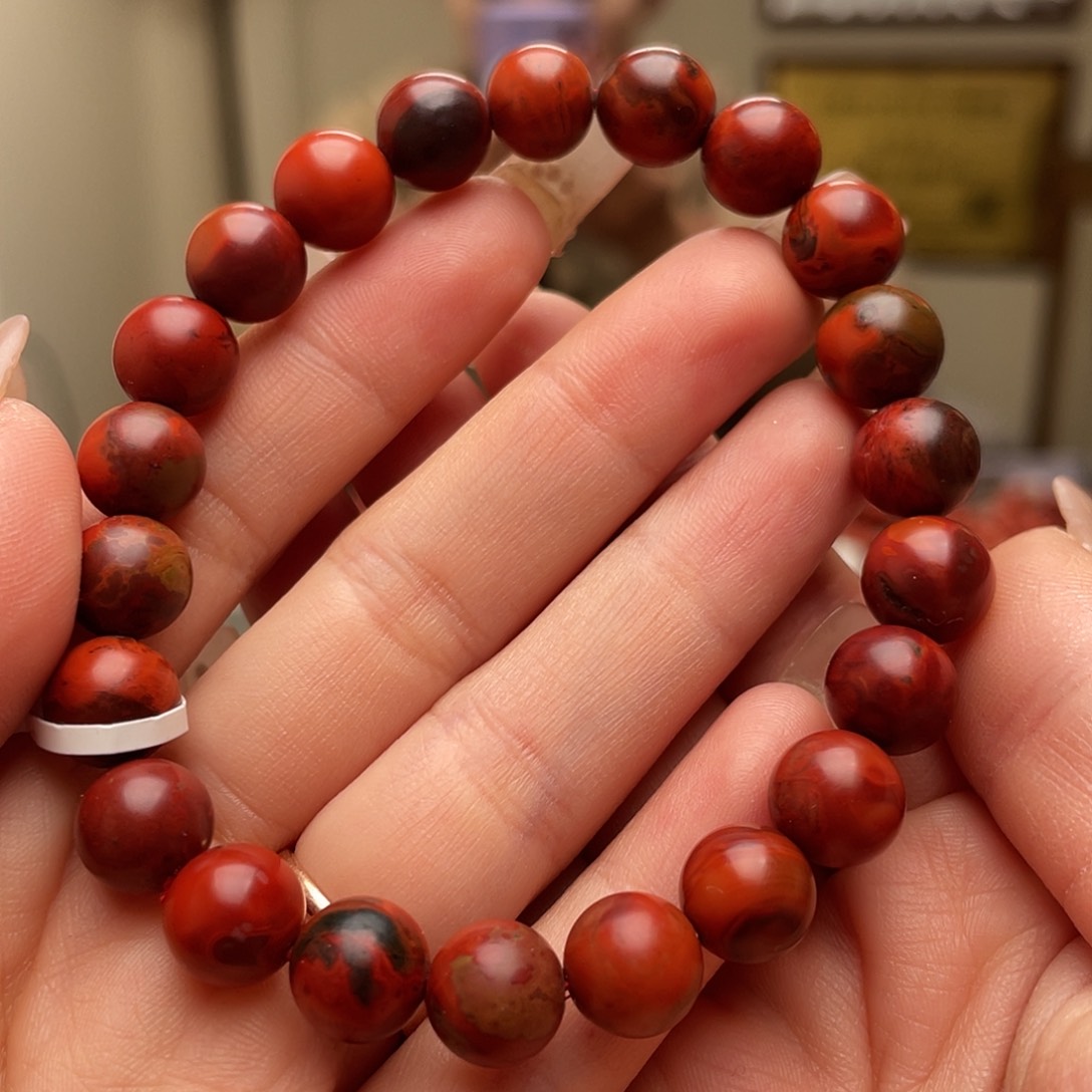 南红玛瑙手链未镶嵌