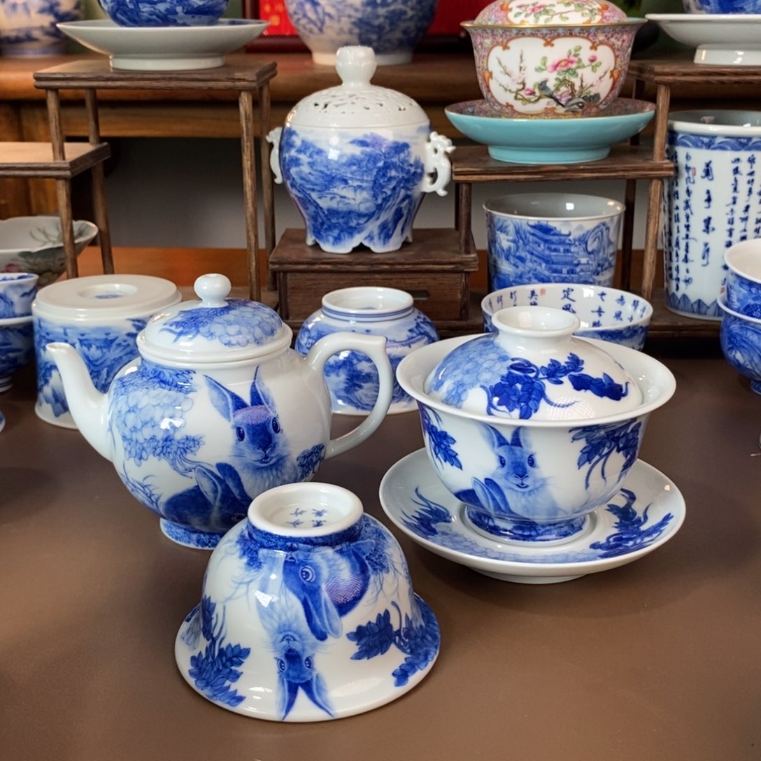 景德镇陶瓷手工手绘