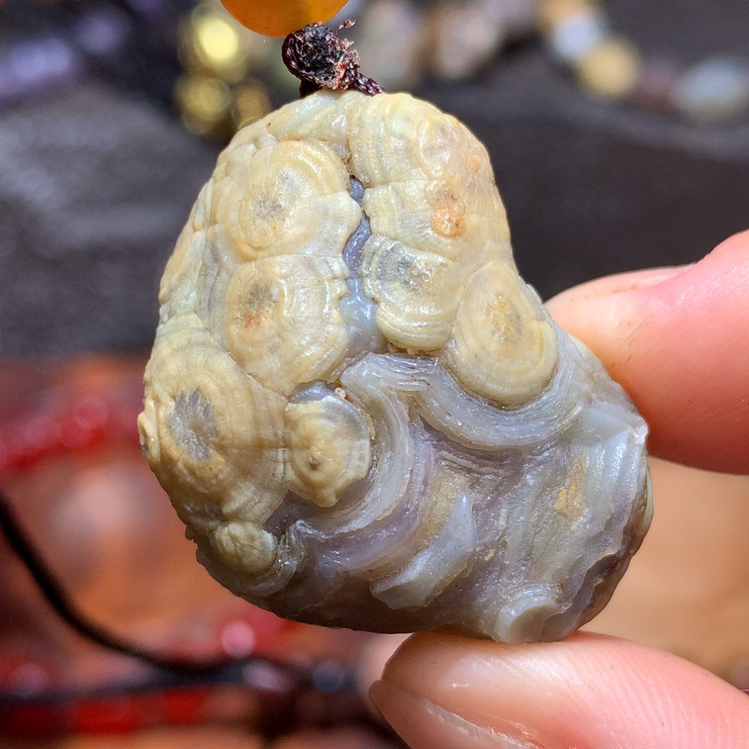 未镶嵌玛瑙/玉髓珠宝半成品