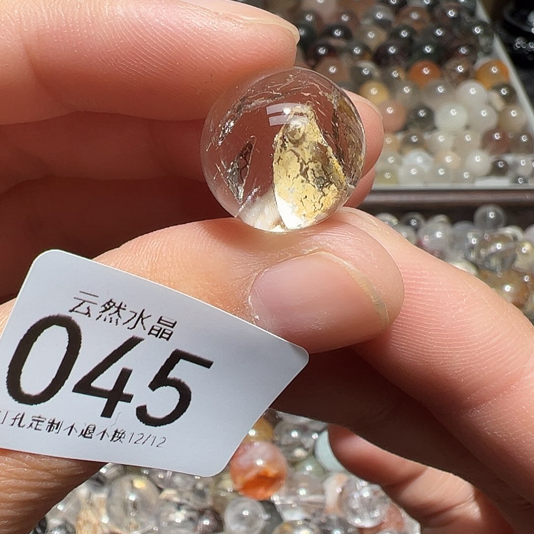 珠宝半成品水晶未镶嵌