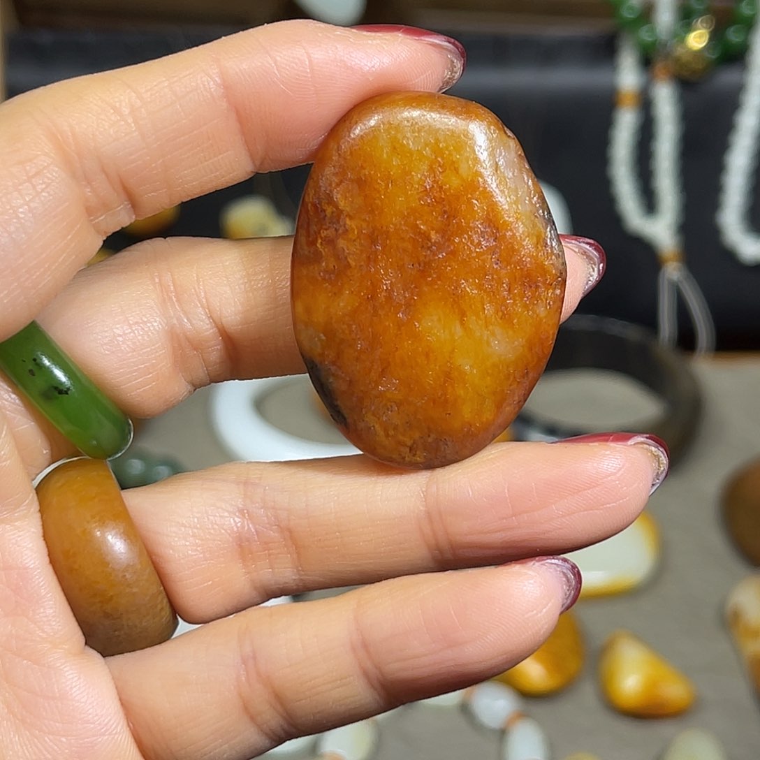 和田玉颈饰未镶嵌如*姐