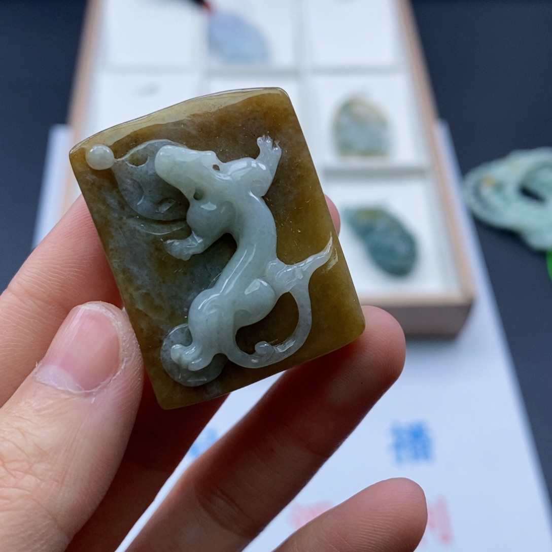 颈饰未镶嵌翡翠缅甸翡翠a货