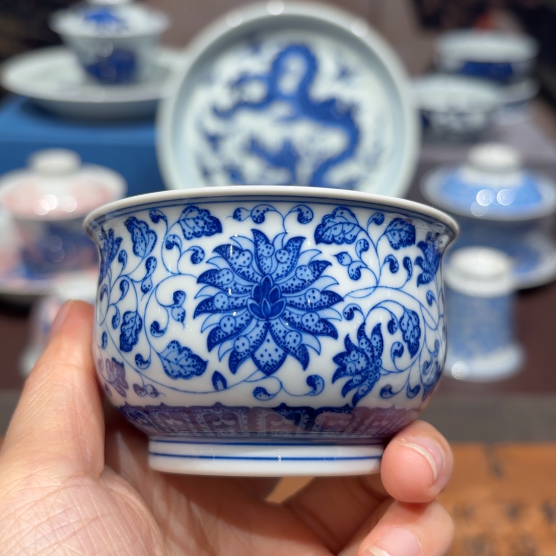 瓷片景德镇纯手工手绘