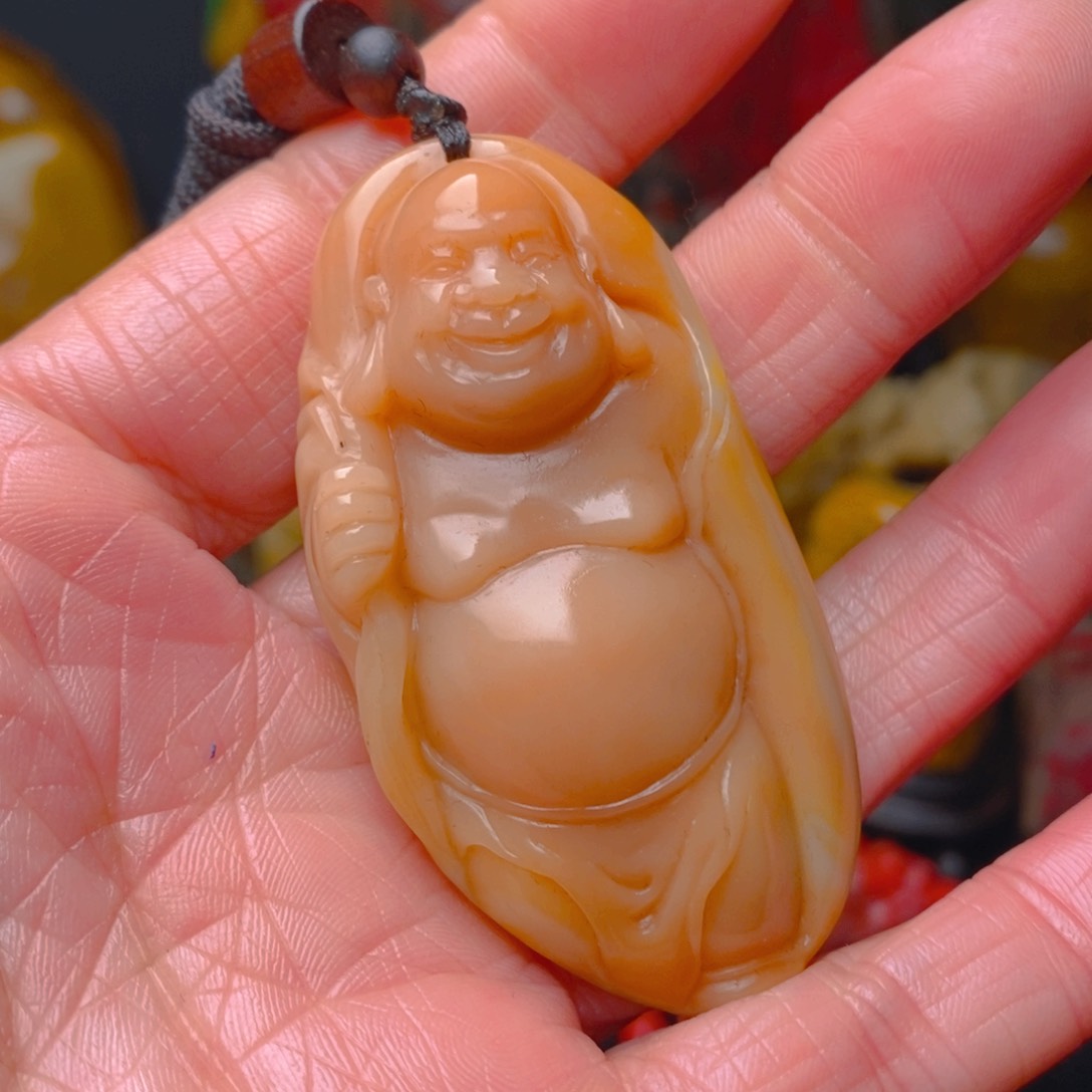 昌化石手****8昌化石挂件