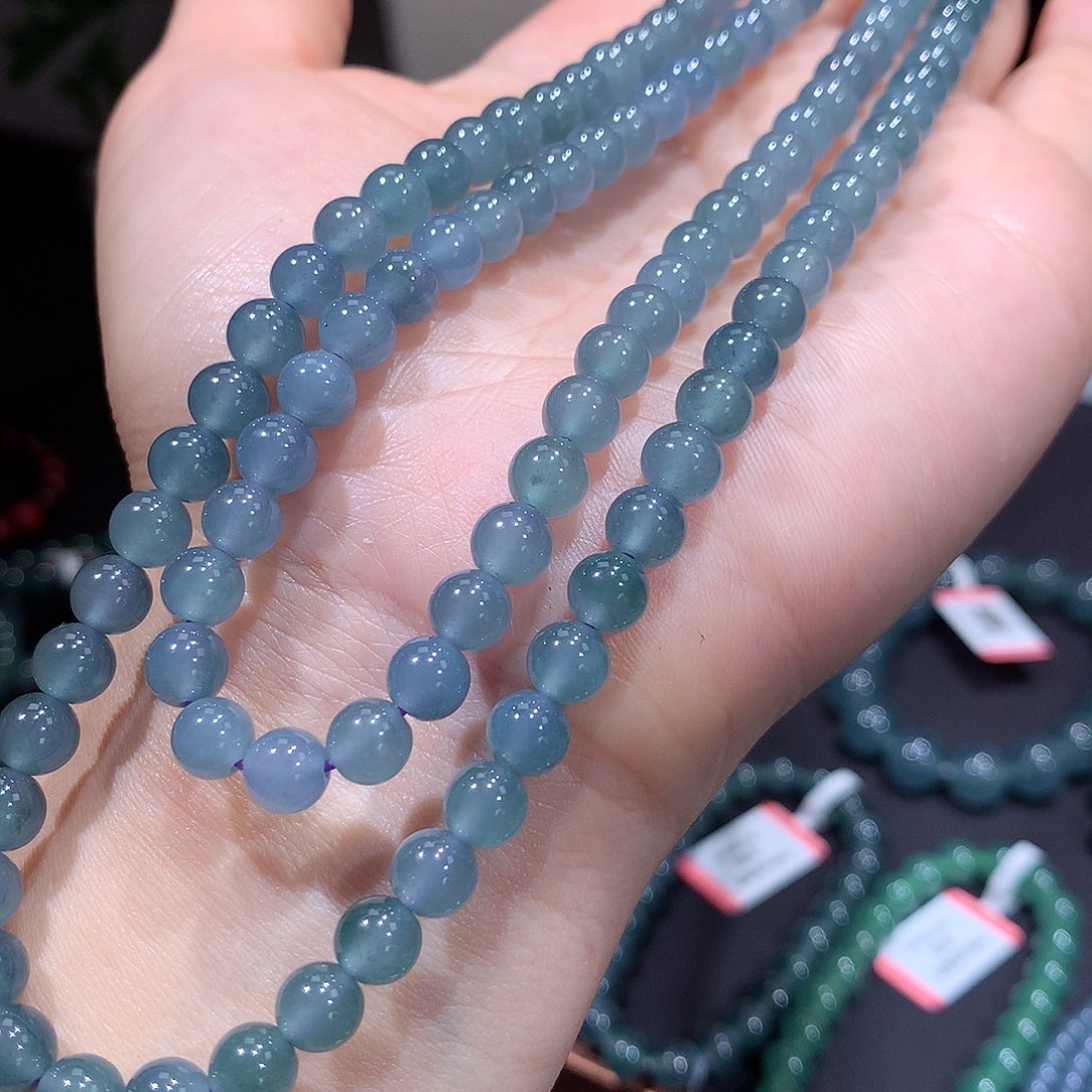 未镶嵌手串翡翠正品天然A货翡翠项链