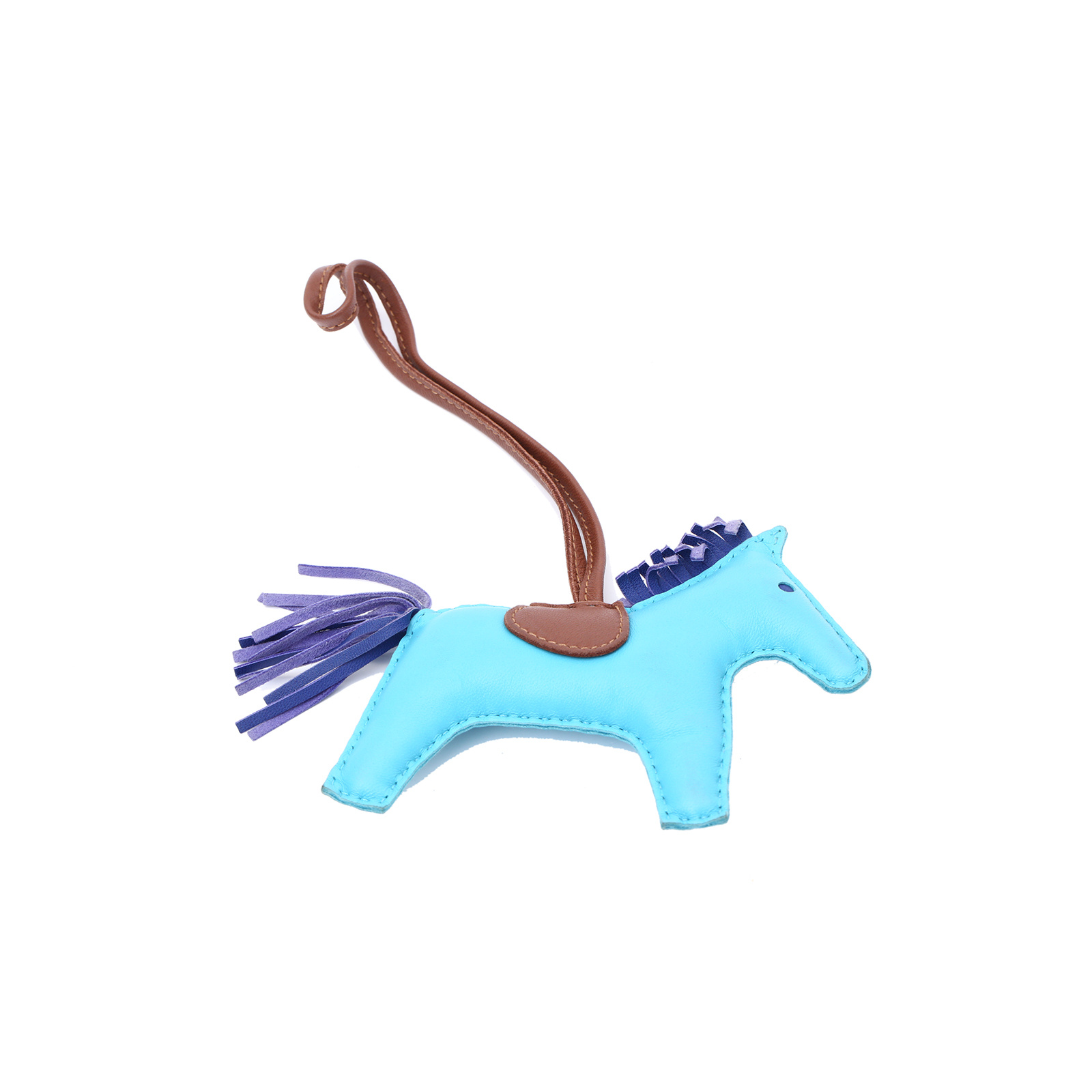 95新 Hermes/爱马仕 【小花念念】rodeo大号小马挂件