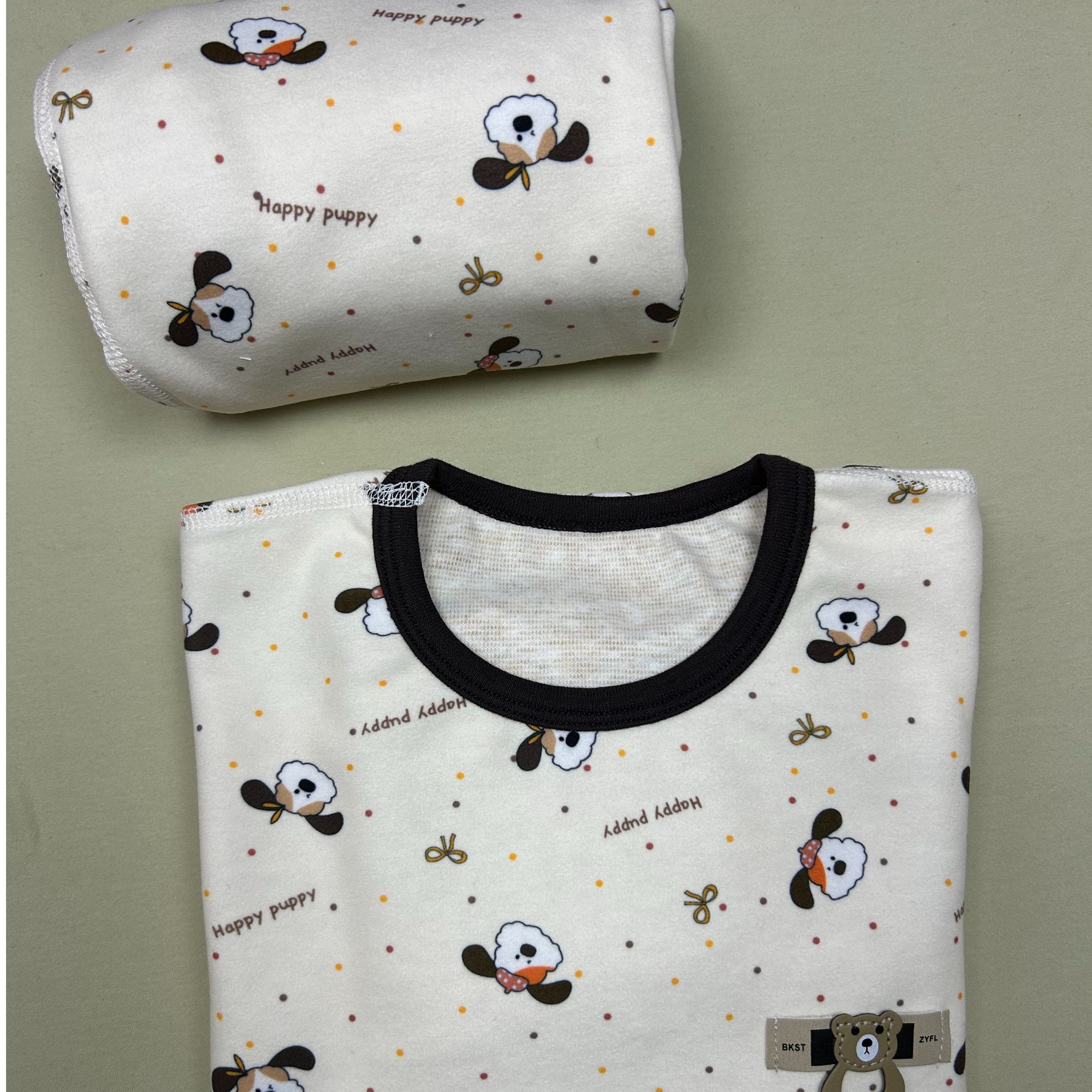 休闲风极简风吸汗保暖羊毛蚕丝套