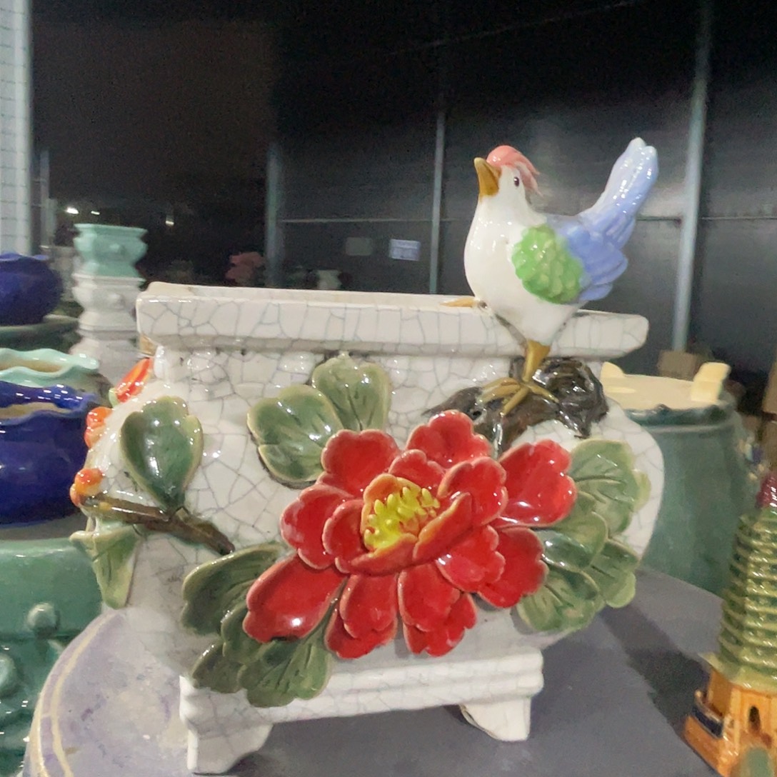 正宗岭南石湾花盆