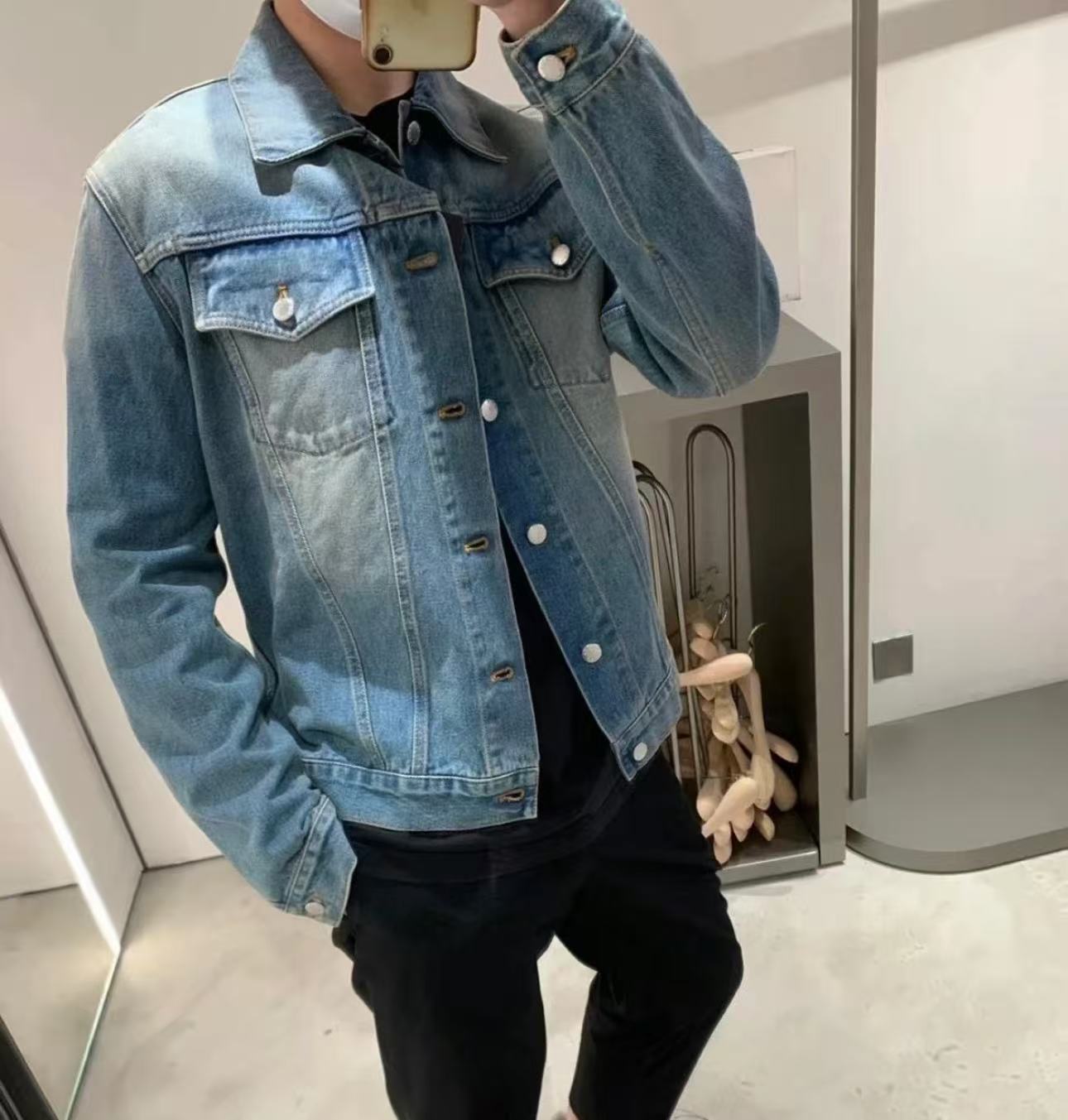 未使用 Prada/普拉达 /六六/男士牛仔外套