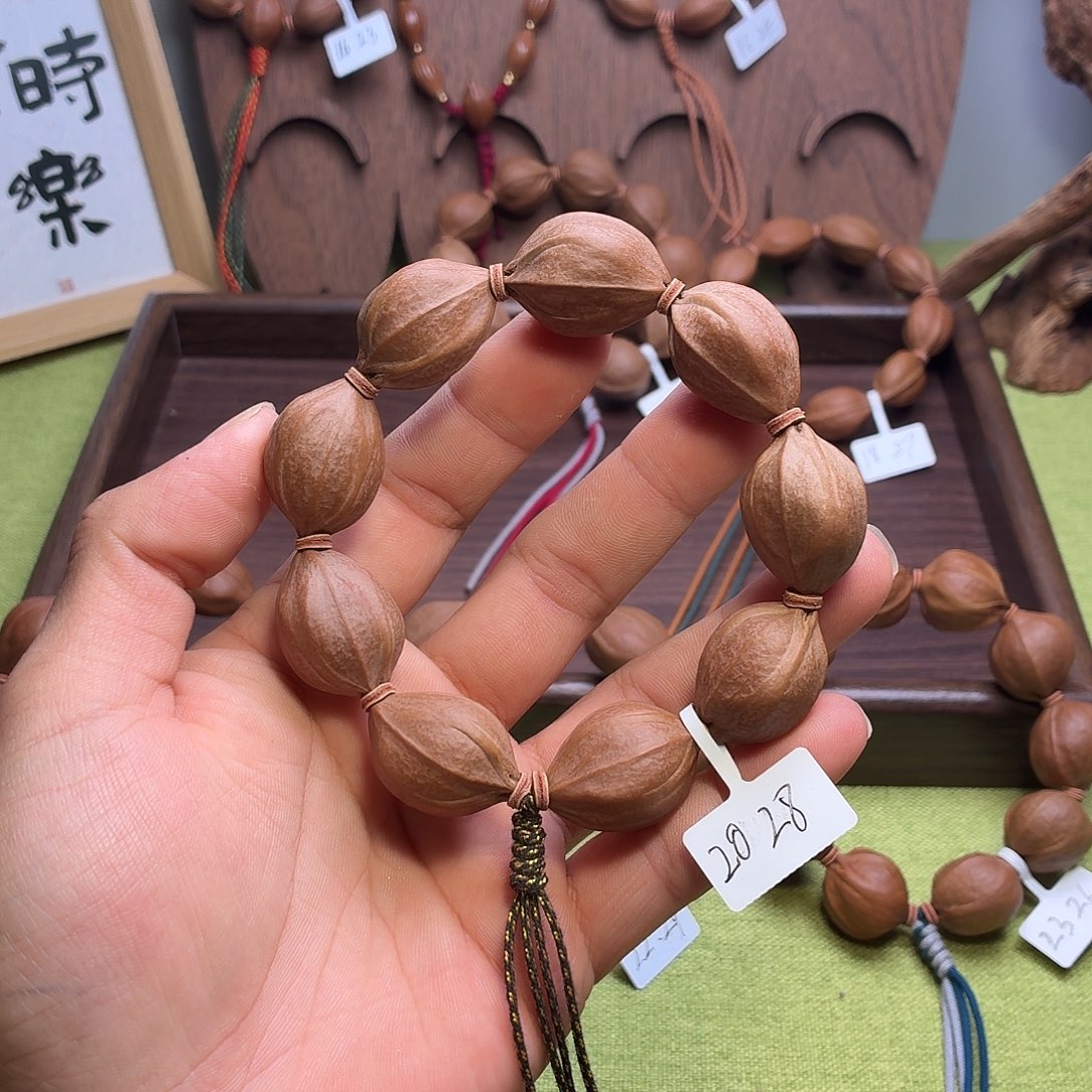 橄榄核手串/手链梅林铁核四花2028超级精挑