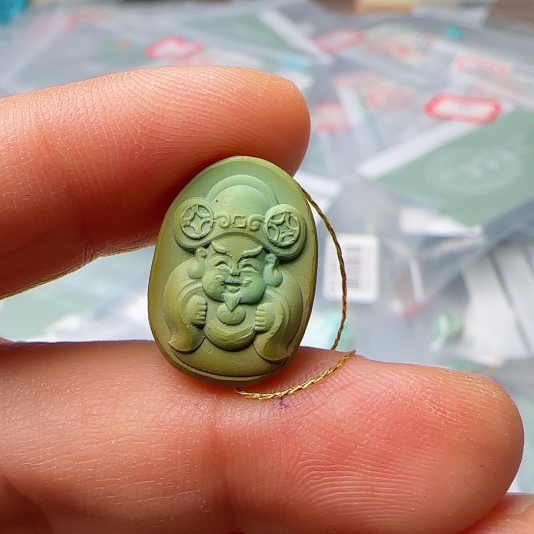 绿松石珠宝半成品未镶嵌
