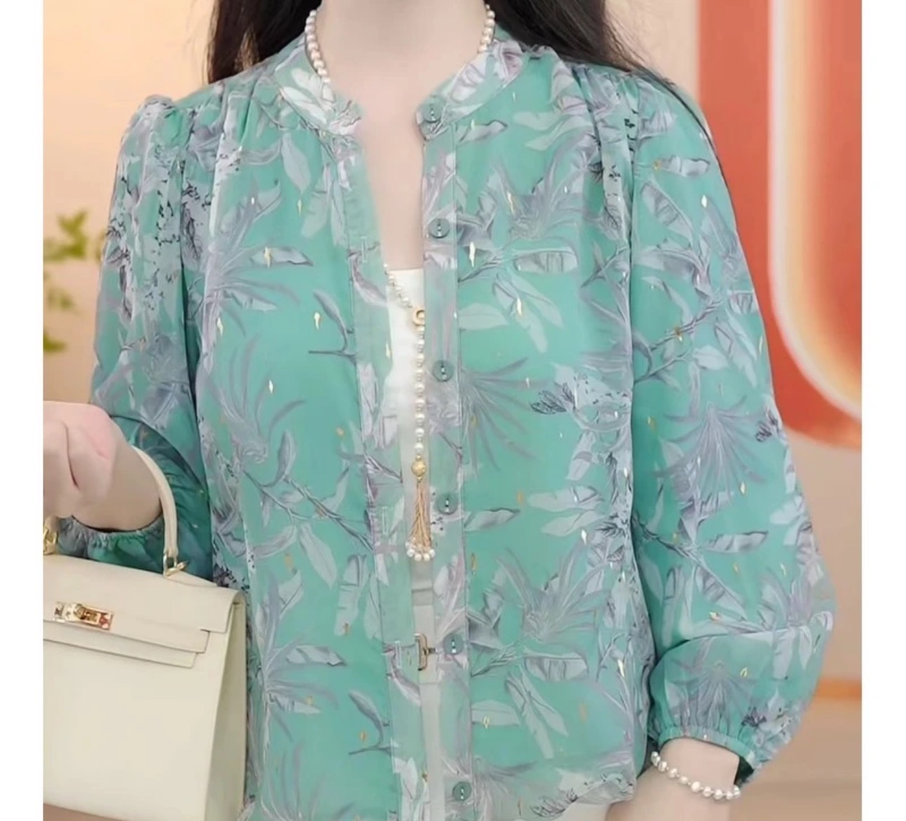 2025衬衫轻奢百搭4显瘦气质洋宽松洋气开衫休闲时尚设计感891