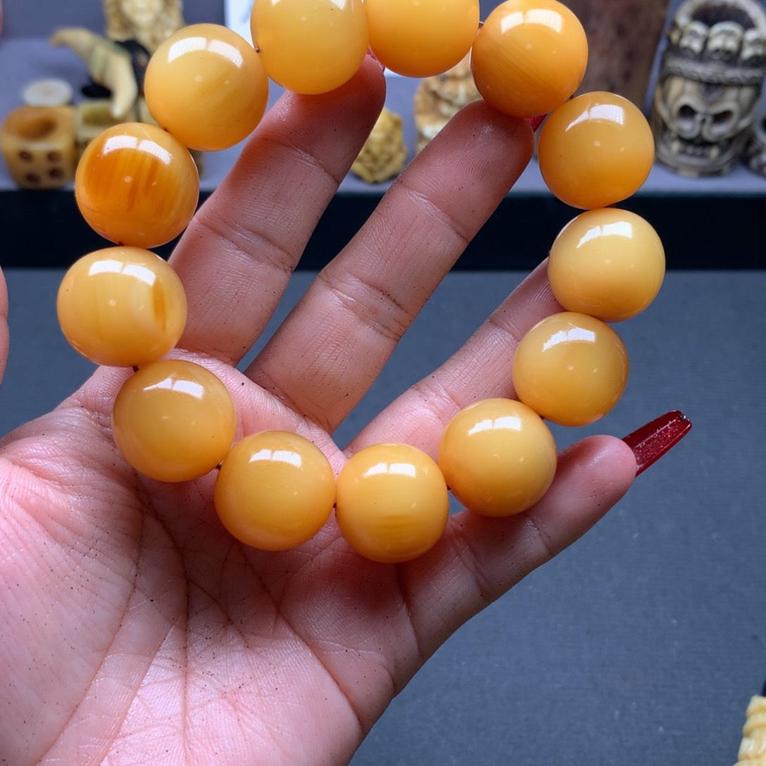 驼骨手串/手链好看牛角