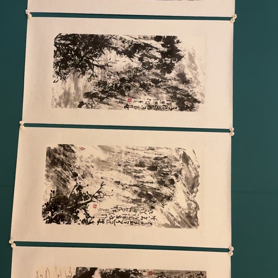 国画雷公老师作品画作