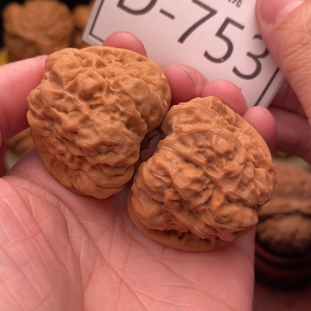 文玩核桃把件开背蛙38